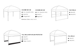 Custom Pop-Up Tents: Ex-Dome