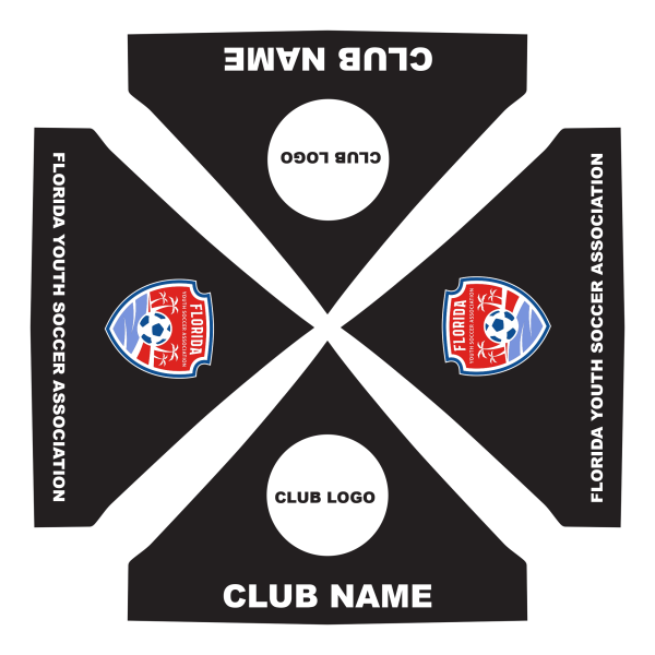 10" x 10" Tent Florida Youth Soccer Association - Image 2